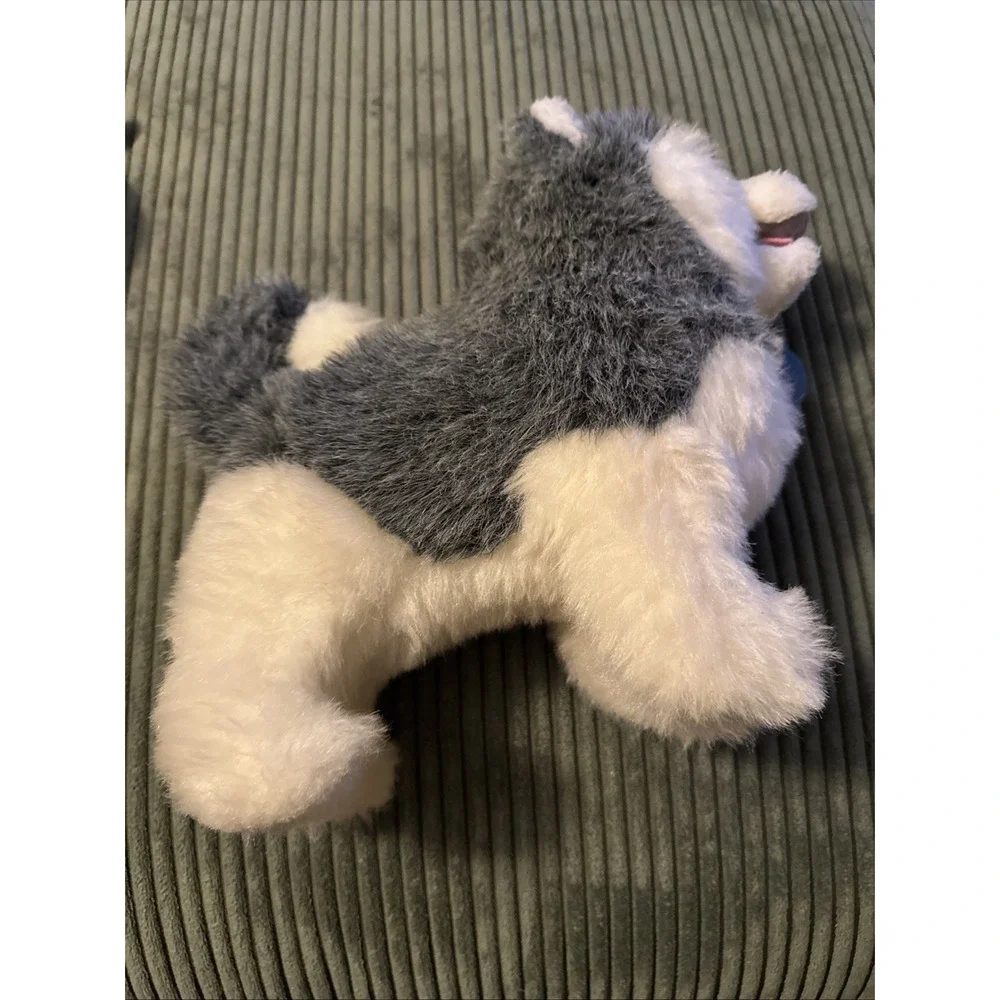 Vintage 1977 Dakin Husky Puppy Plush Dog Brown Eyes 13